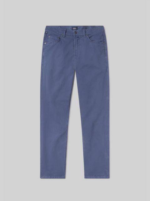 Gage Slim Straight Cashmere Touch Sateen
In Blue