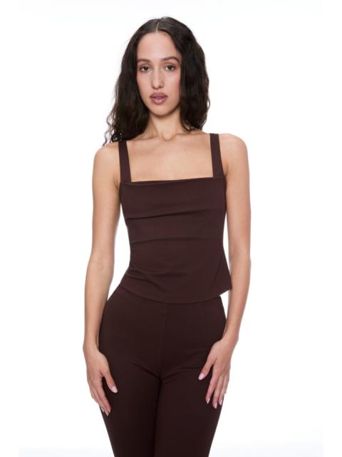 LUNA TOP - CHOCOLATE