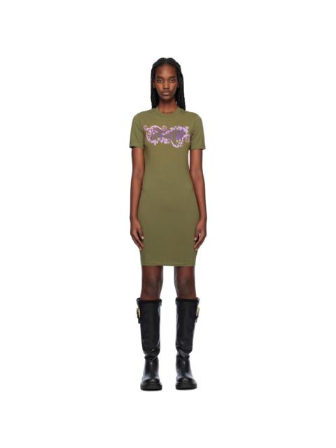Khaki Vestiti Minidress