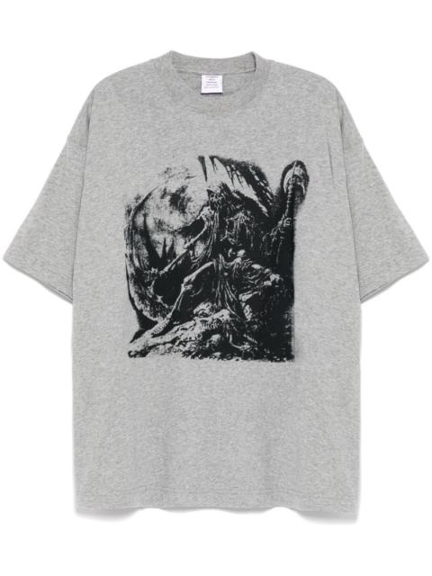 UA66TR645GGREYMELANGE Shirts Men Tシャツ・カットソー Gray T VETEMENTS
