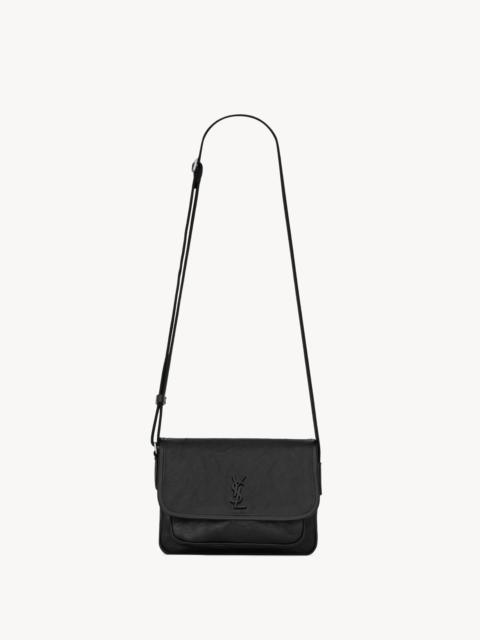NIKI SMALL MESSENGER IN GRAINED LEATHER