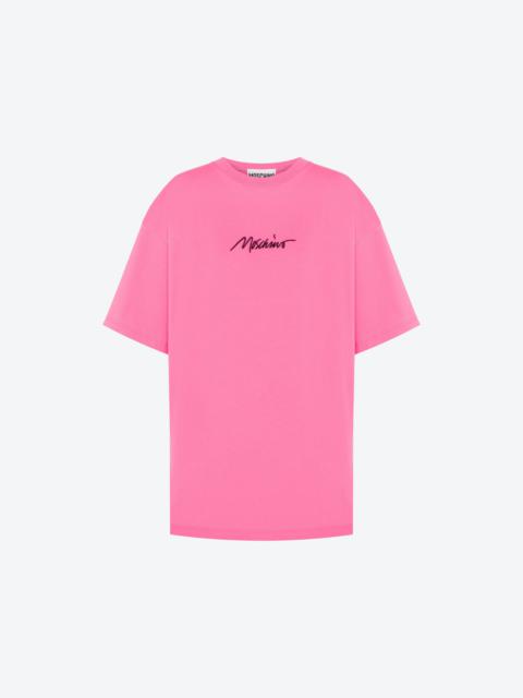 LOGO EMBROIDERY ORGANIC JERSEY T-SHIRT