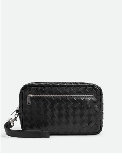 Intrecciato Pouch With Wristlet