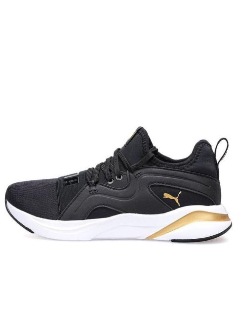(WMNS) PUMA Softride Rift Breeze 'Black Team Gold' 195068-01