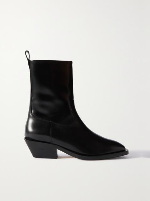 Luis Leather Ankle Boots