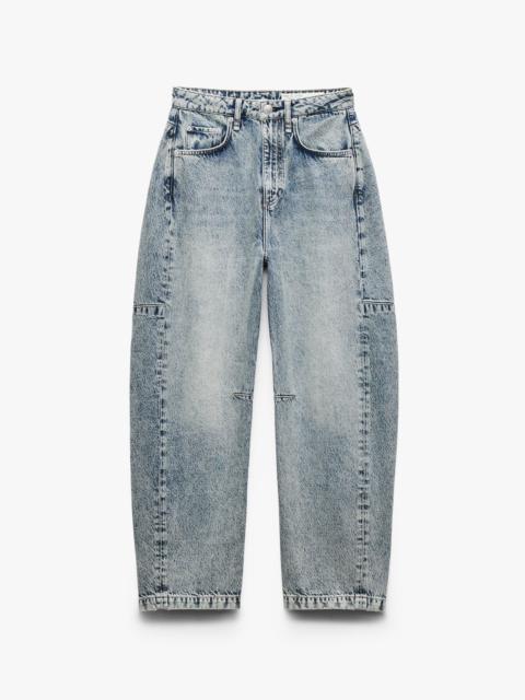 Charlie Barrel Jeans
Lightweight Rigid in Placid