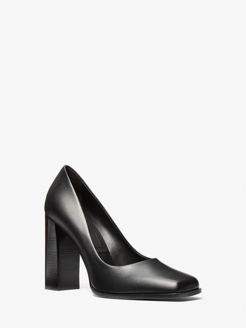 Jeanne Leather Pump