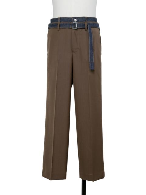 Suiting x Denim Pants