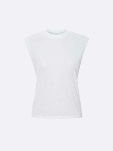 Muscle Crew Tank in White