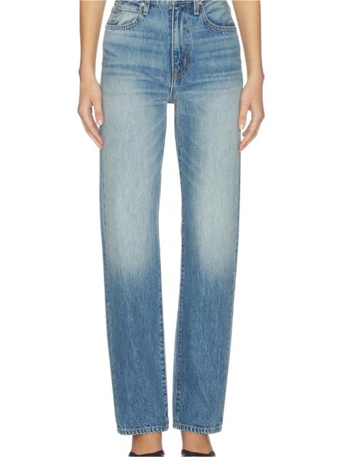 London High Rise Straight Leg Jeans