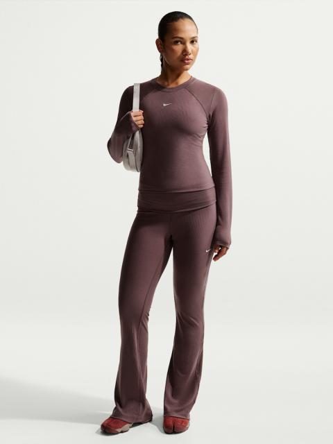Nike Sportswear Chill Knit Women's Mid-Rise Tight Ribbed Pants