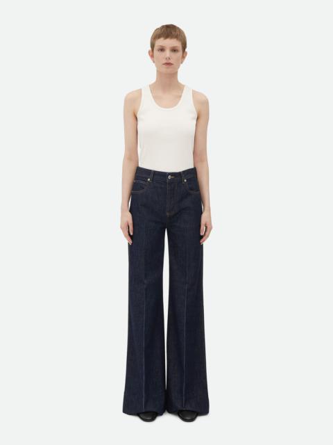 Indigo Palazzo Jeans