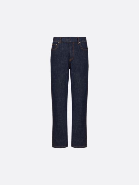 Dior 8 Straight Cropped Jeans, D03