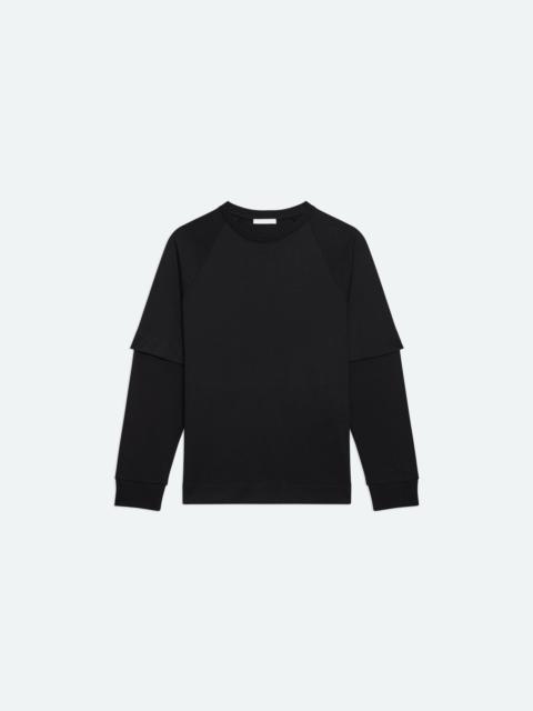 DOUBLE-LAYER WAFFLE TEE