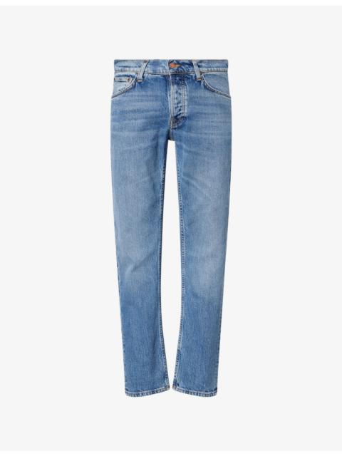 Solid Ollie Straight-Leg Denim Jeans