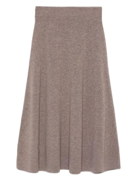fine-knit skirt