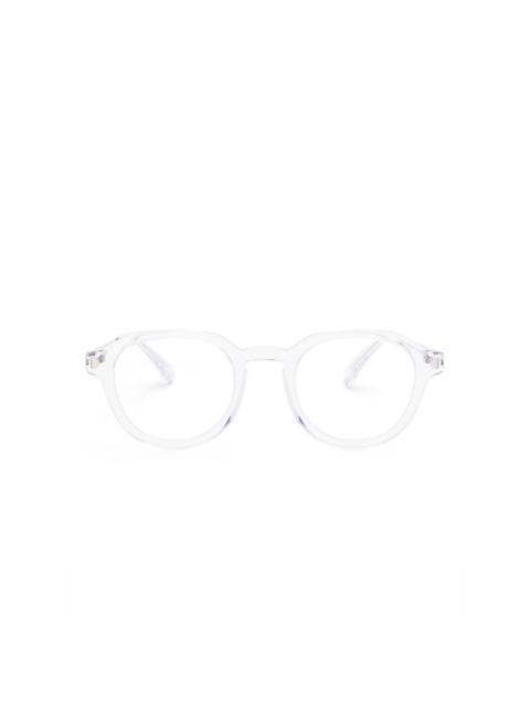 round-frame glasses