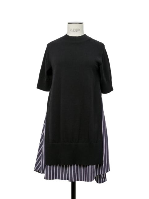 Poplin x Knit Dress