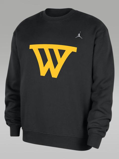 Golden State Warriors Statement Essentials Men's Jordan NBA Fleece Crew-Neck Sweatshirt