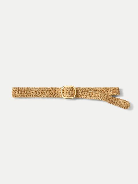 LOOP RAFFIA BELT
