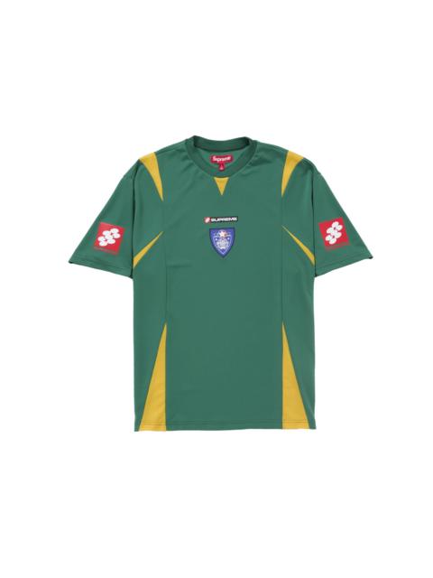 Crest Soccer Jersey Green