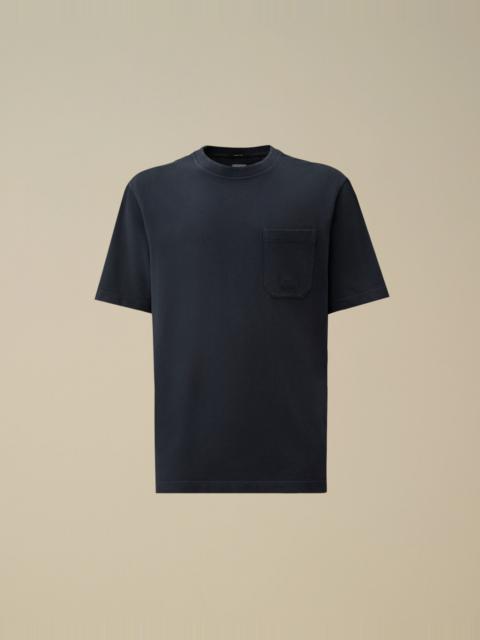 24/1 Piquet Pigment Dyed Short Sleeve T-Shirt