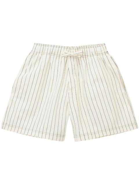 Stussy Tekla Poplin Pyjama Short Hand Drawn Stripes