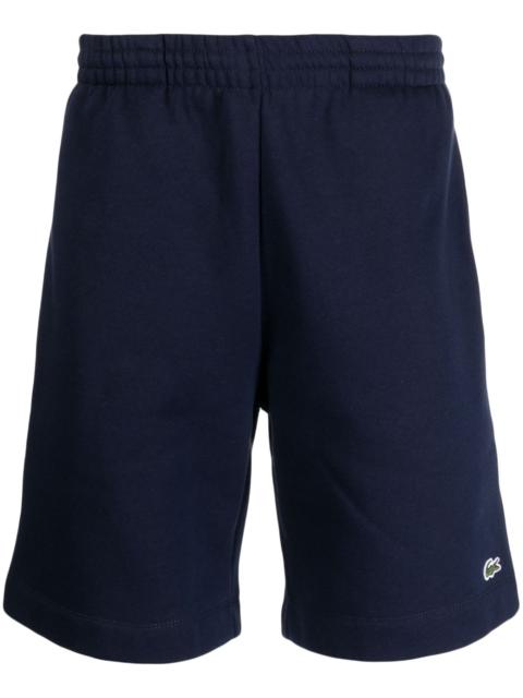 logo-patch track shorts