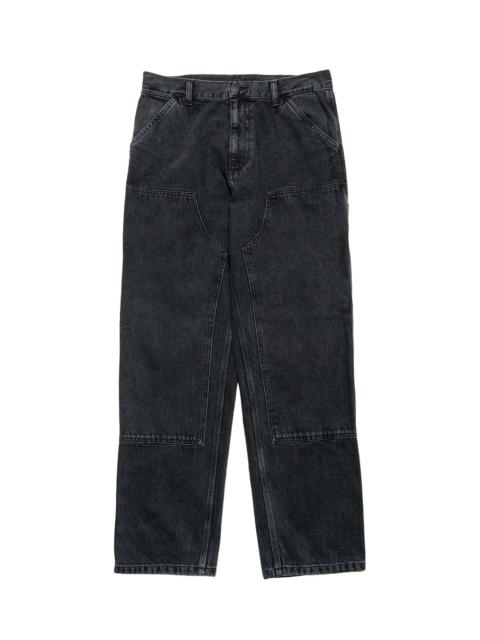 Carhartt W.I.P. Double Knee Pant Denim Black Stone Washed