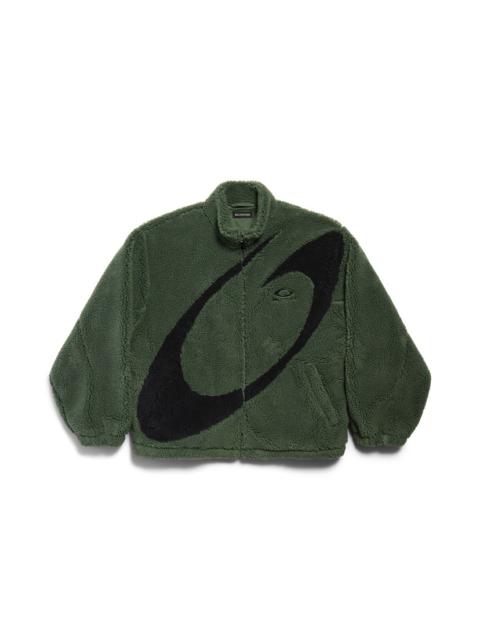 Men's Loop Sports Icon Zip-up Jacket in Khaki