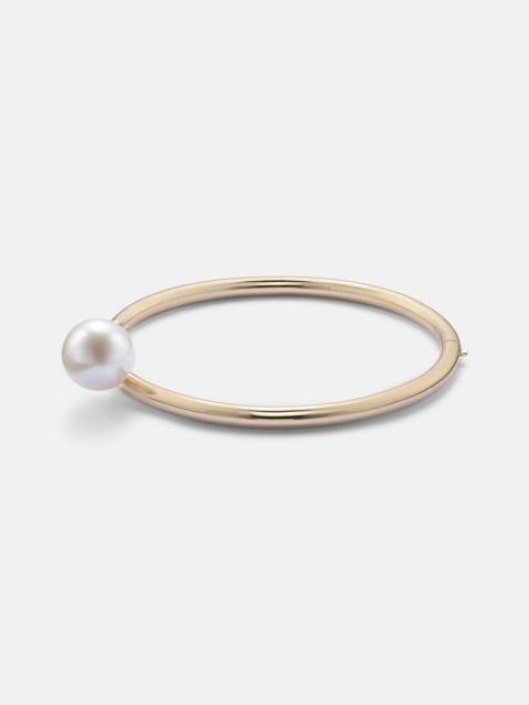 La Beauté Perle 14kt gold bracelet with pearl