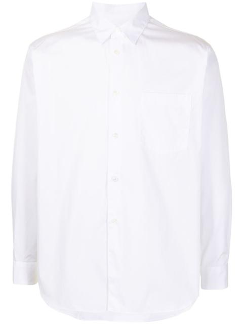 long-sleeve cotton shirt
