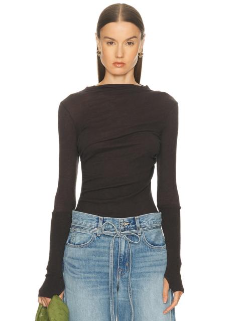 Cashmere Twist Top