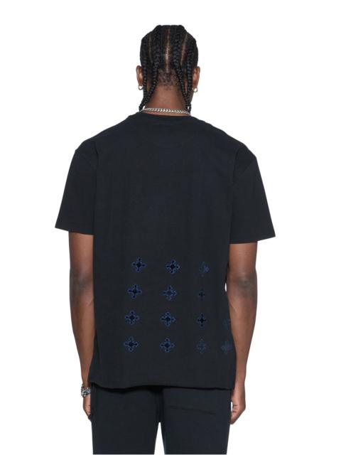4X4 PAISE BIGGIE SS TEE COBALT BLACK