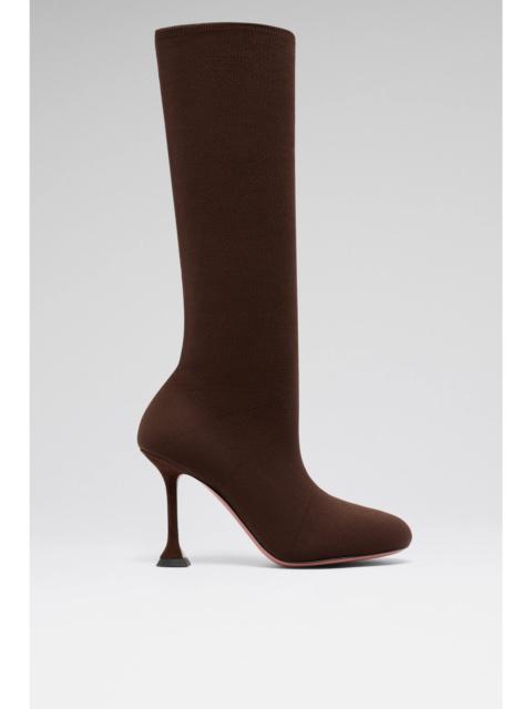 VENEDA STRETCH BOOT 95 COFFEE FINE KNIT