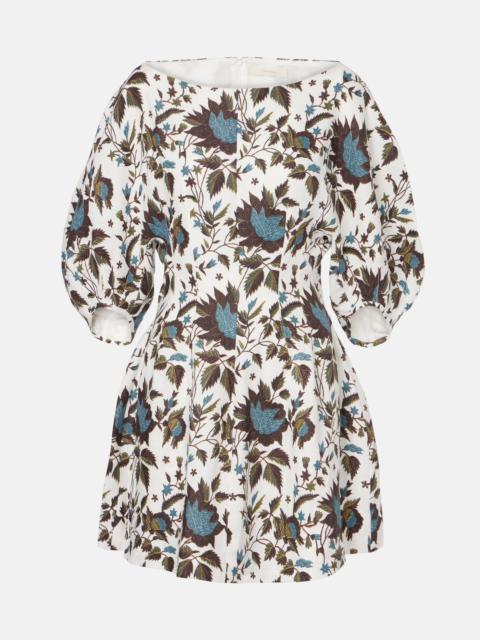 Lowen linen minidress