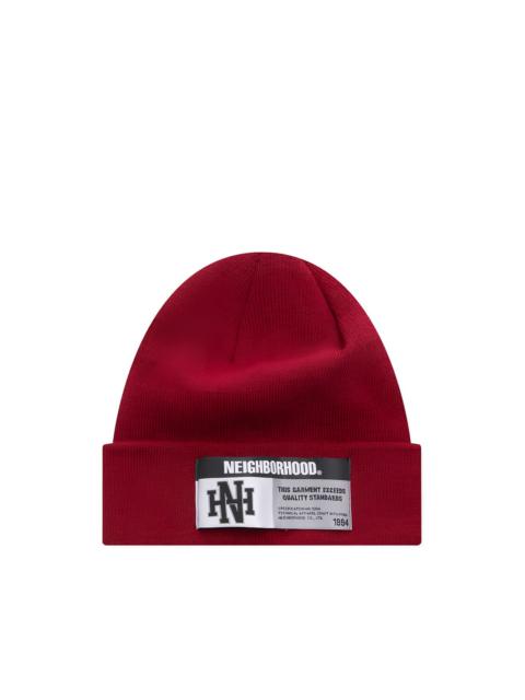 label beanie