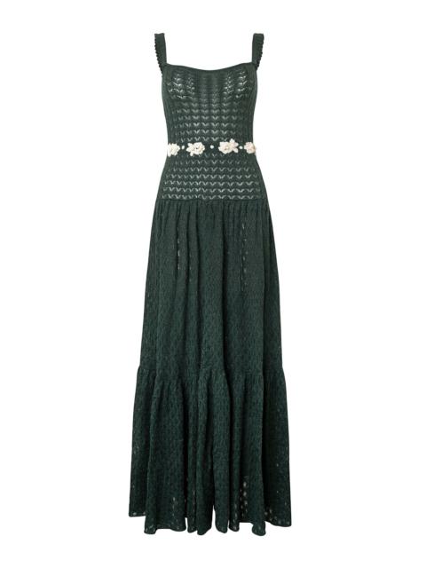 Lima Dark Green Maxi Dress
