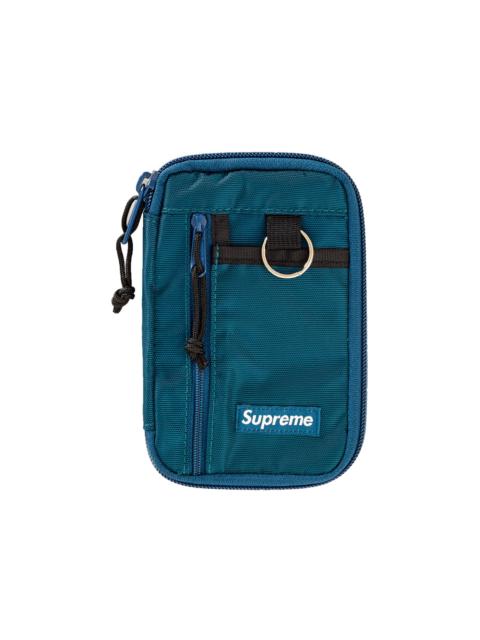 Supreme Small Zip Pouch Dark Teal
