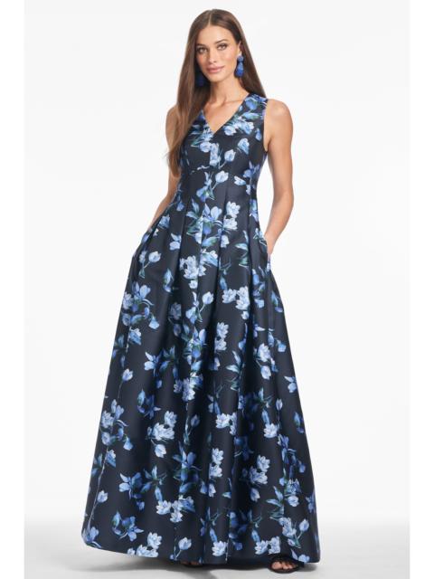 BROOKE GOWN - POSEIDON VENETIAN PETAL