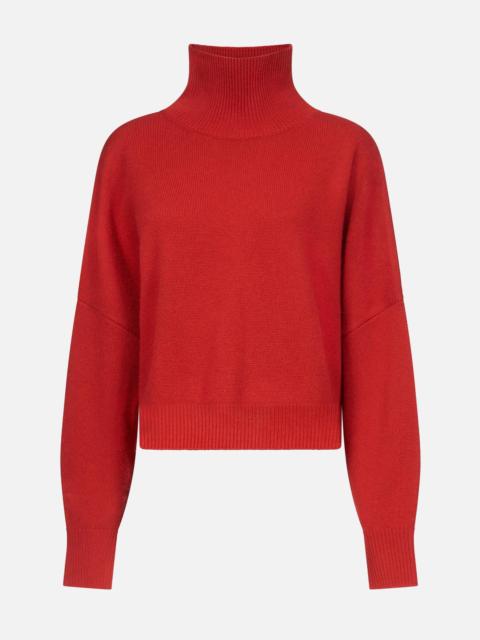 LUKE STAND HIGH-NECK SWEATER