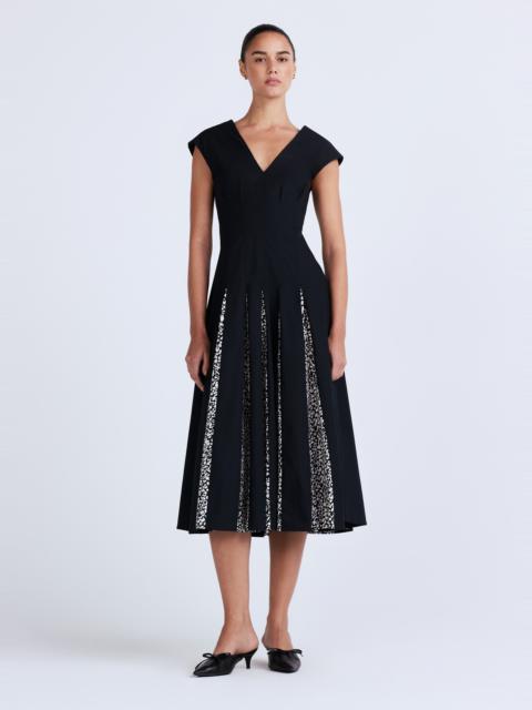 ELLA SLEEVELESS GODET DRESS