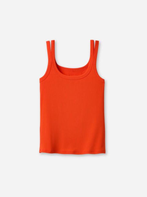 ® Women's Nael Tank Rib LENZINGu2122 ECOVEROu2122 Viscose Blend Tops in Lobster
