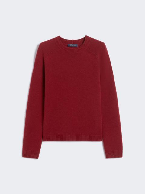 DAMASCO Wool and cashmere crew-neck sweater