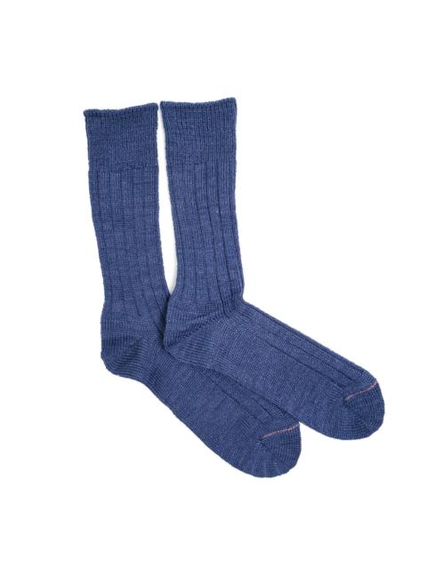 R1645 Organic Cotton Socks - Medium Denim