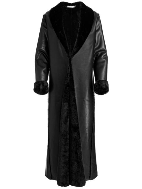 SHELBY FAUX SHEARLING MAXI COAT