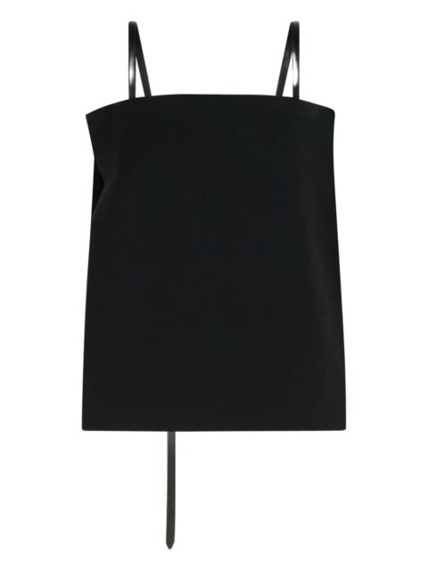 asymmetrical strap top