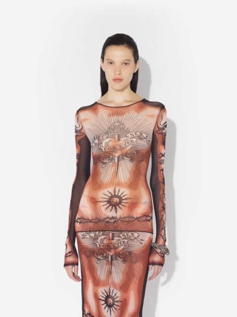 RE-EDITION - THE SAFE SEX TATTOO TOP