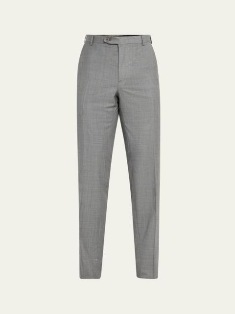 Men's Wool Sharkskin Pants