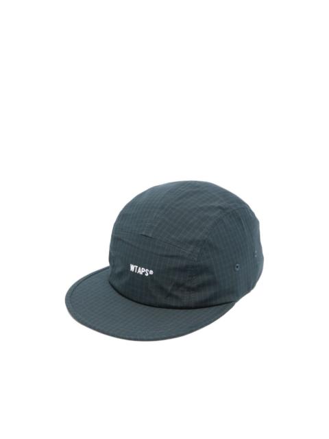 logo-embroidered cotton cap